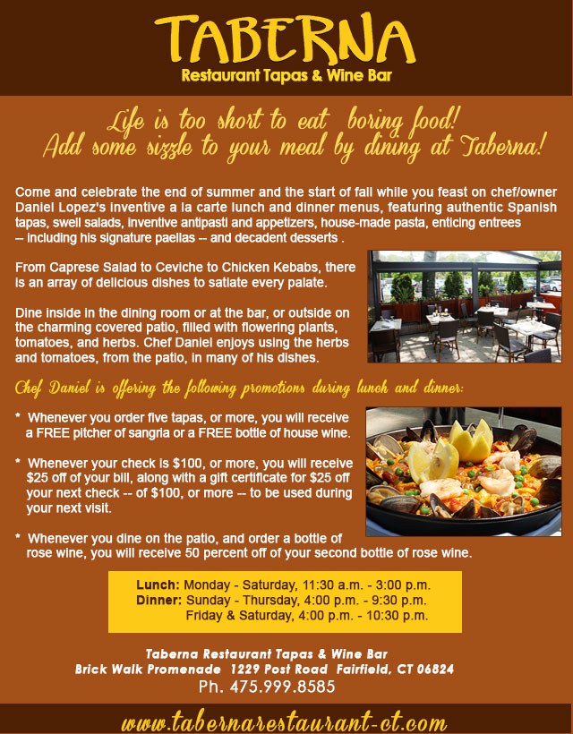 dining menu